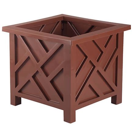 Brown Chippendale Planter-362535