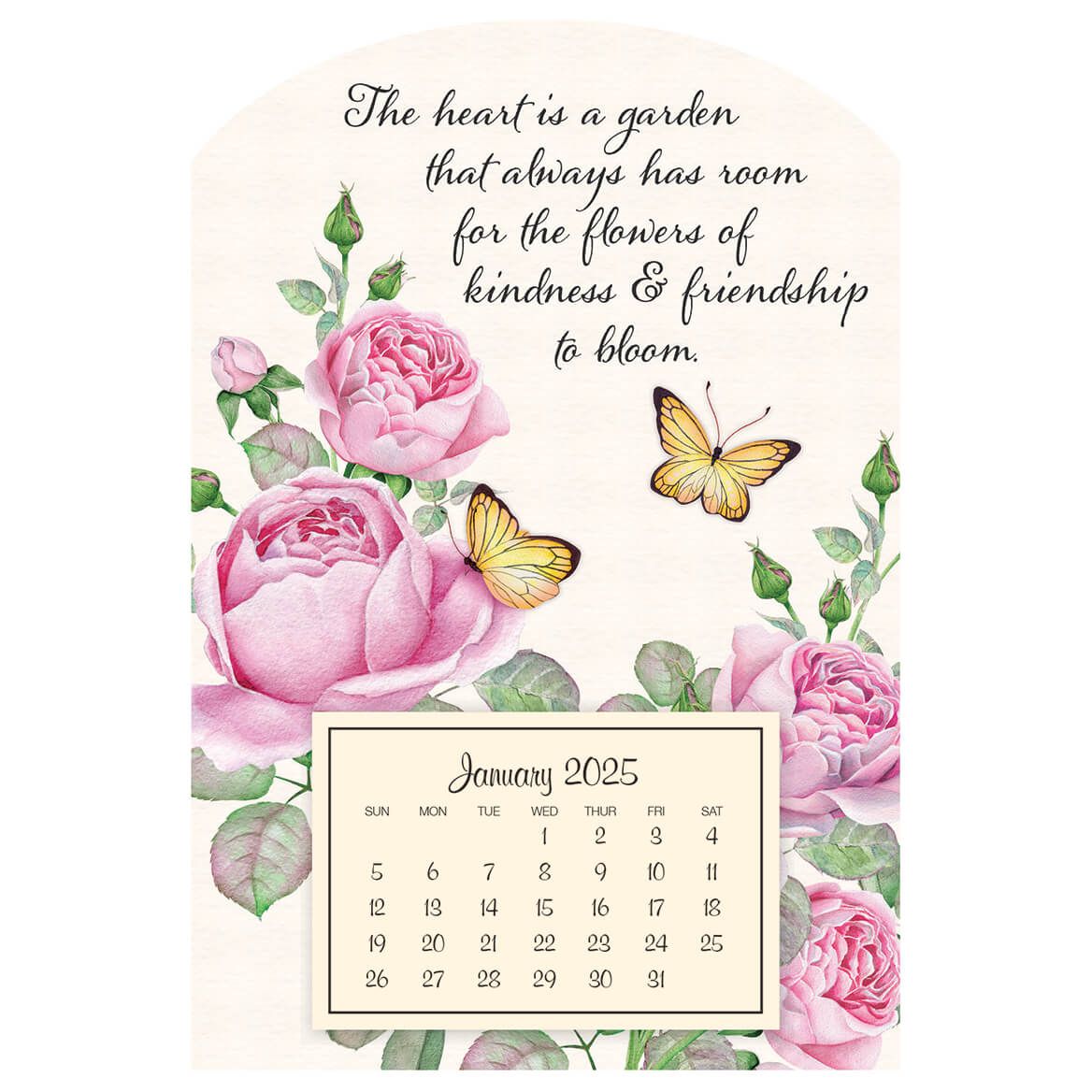 Mini Magnetic Calendar Pretty Butterflies + '-' + 363218