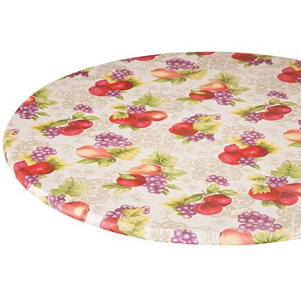 Fruit Harvest Vinyl Elasticized Table Cover-363281