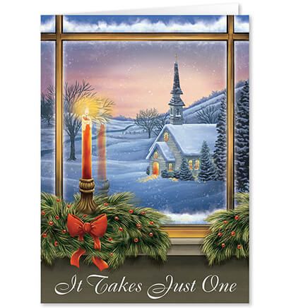 It Takes Just One Christmas Card Set of 20-363926