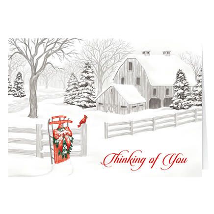 Thinking of You Christmas Card Set of 20-364002