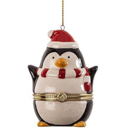 Penguin Ornament Trinket Box-364396