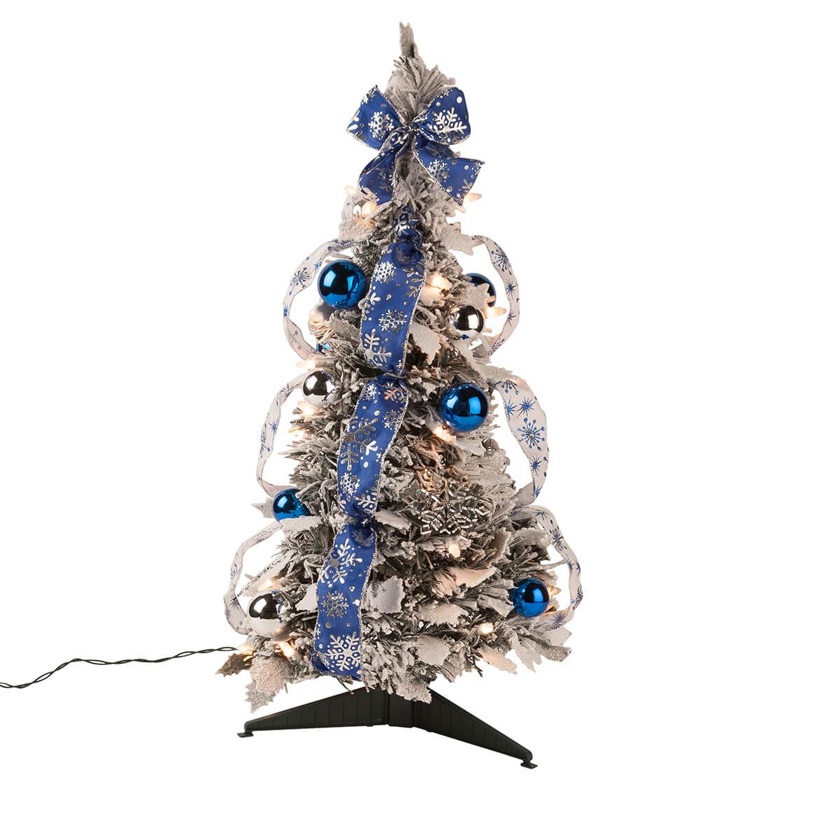 2' Snow Frosted Winter Style Pull-Up Tree by Holiday Peak™ + '-' + 364578