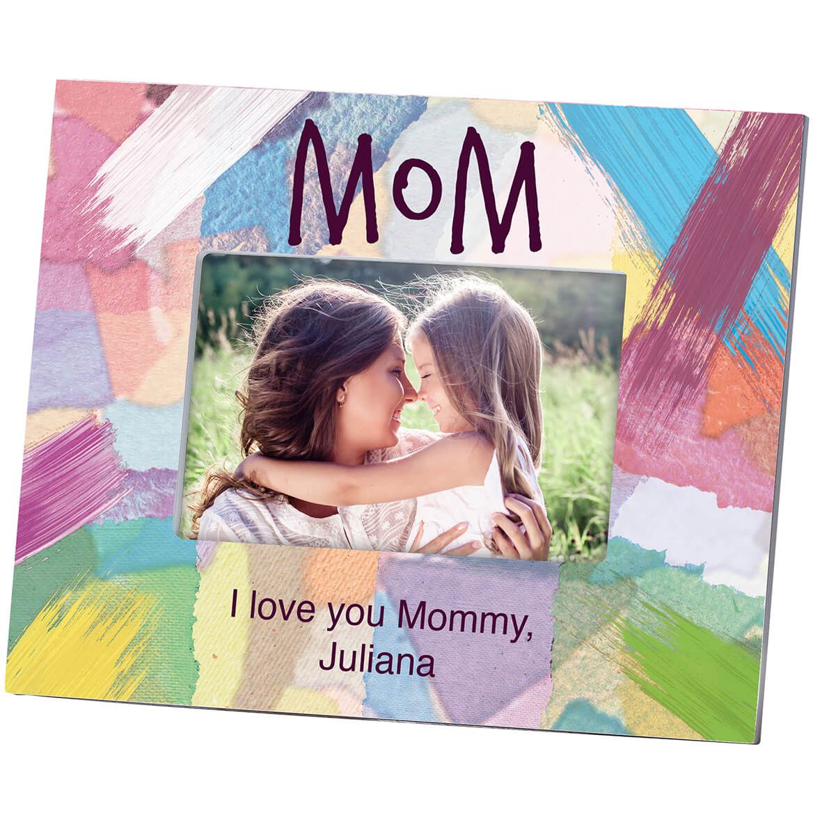 Personalized Mom I Made It Just For You Frame + '-' + 364639