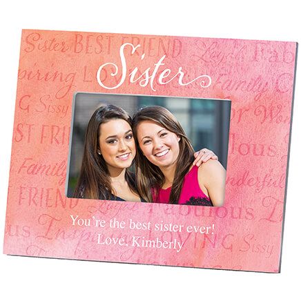 Personalized Sister Word Art Frame-364642