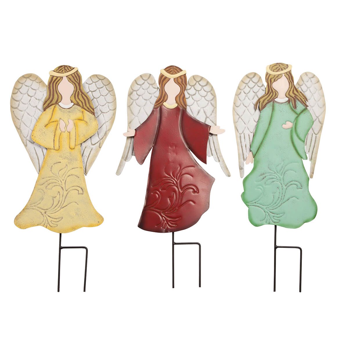 Metal Angel Stakes by Fox River™ Creations, Set of 3 + '-' + 364680
