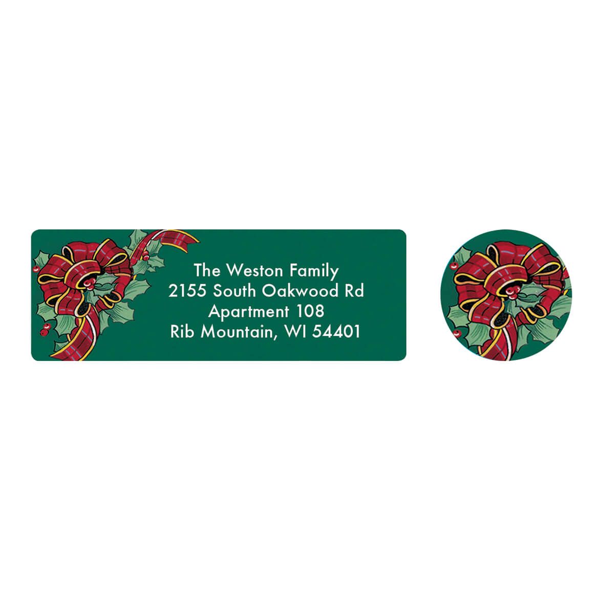 Personalized My Christmas List Address Labels & Seals 20 + '-' + 364697