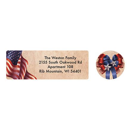 Personalized Patriotic Blessings Address Labels & Seals 20-364723