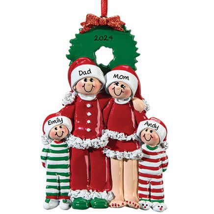 Personalized Christmas Eve Family Ornament-364874
