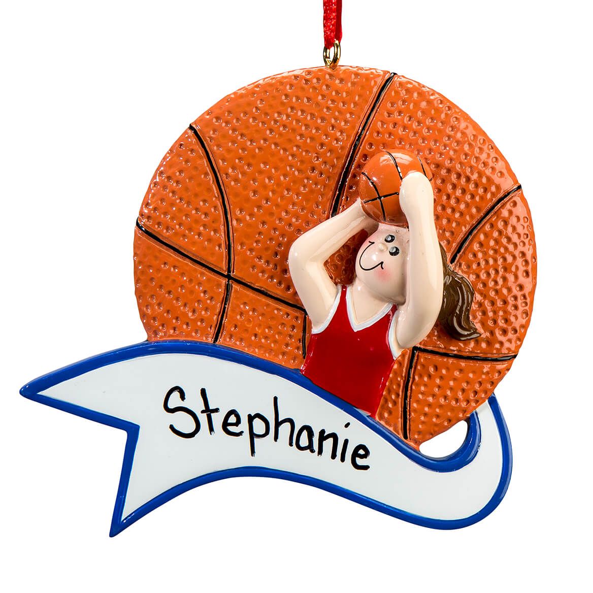Personalized Basketball Ornament + '-' + 364916