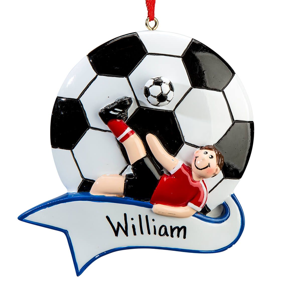 Personalized Soccer Ornament + '-' + 364917