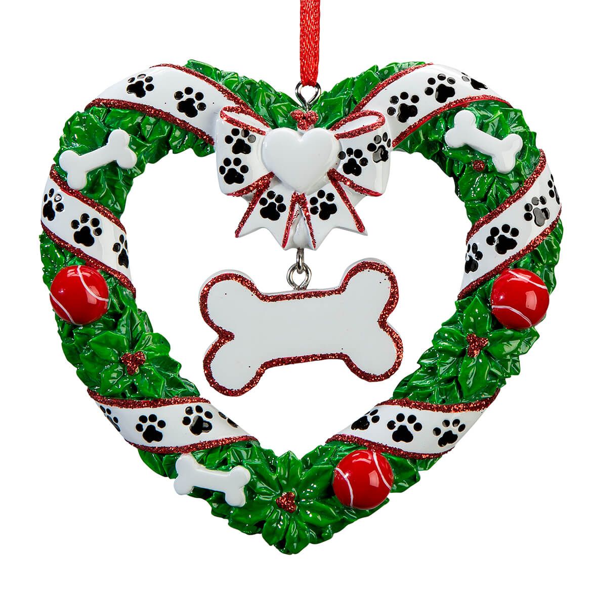 Dog Wreath Ornament + '-' + 364949
