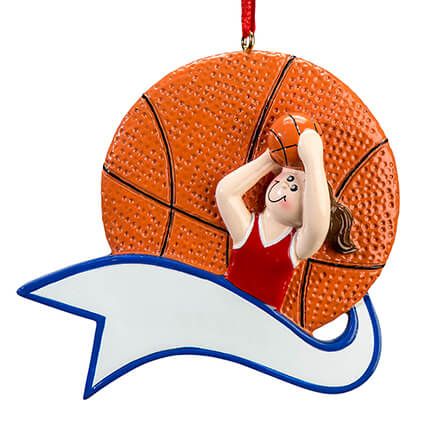 Basketball Girl Ornament-365013