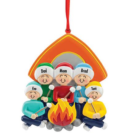 Personalized Camping Family Ornament-365442