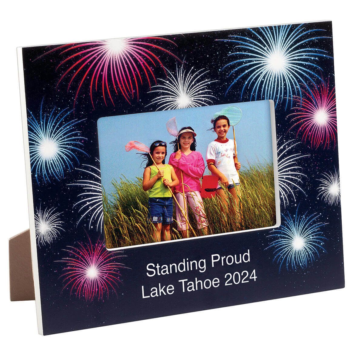 Personalized Fanciful Fireworks Frame + '-' + 365632