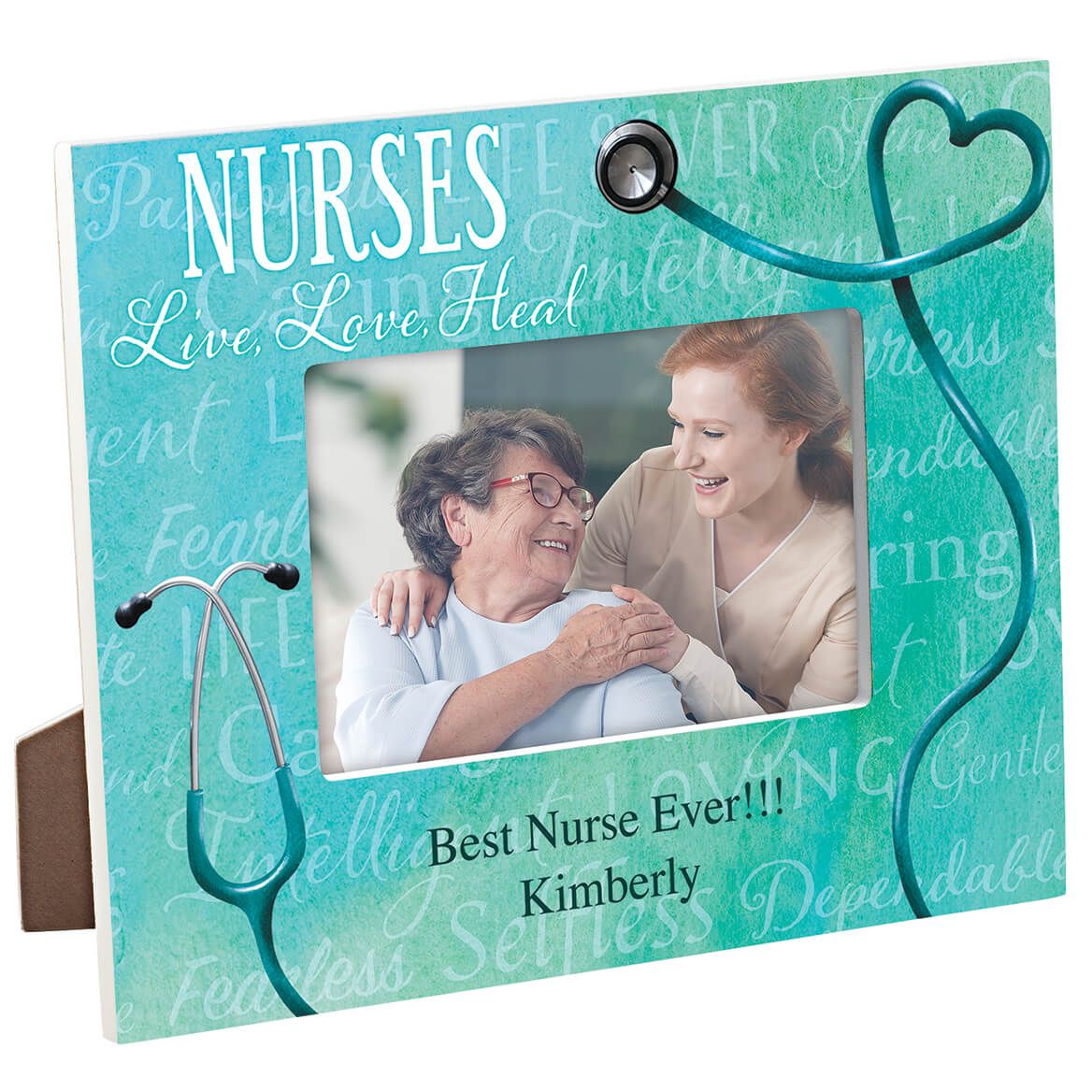 Personalized Nursing Word Art Frame + '-' + 365636
