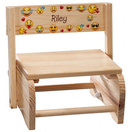 Personalized Children's Emoji Step Stool-365664