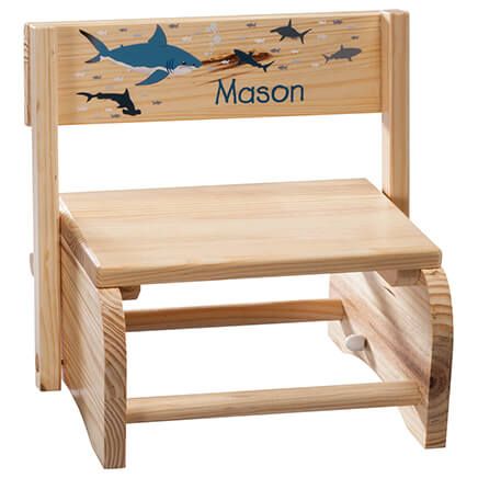 Personalized Children's Sharks Step Stool-365670