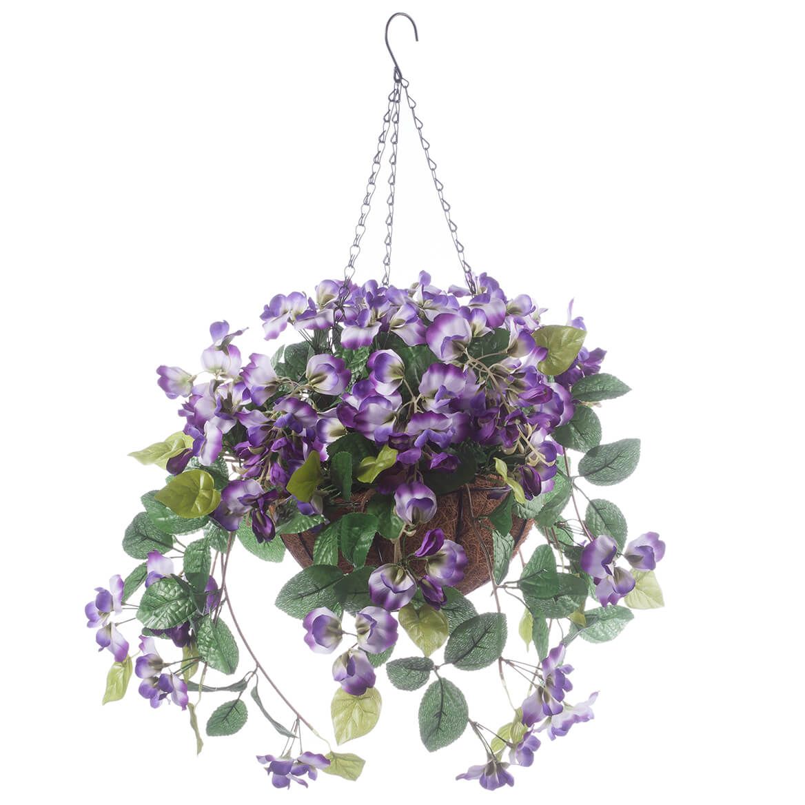 Fully Assembled Wisteria Hanging Basket by OakRidge™ + '-' + 366606