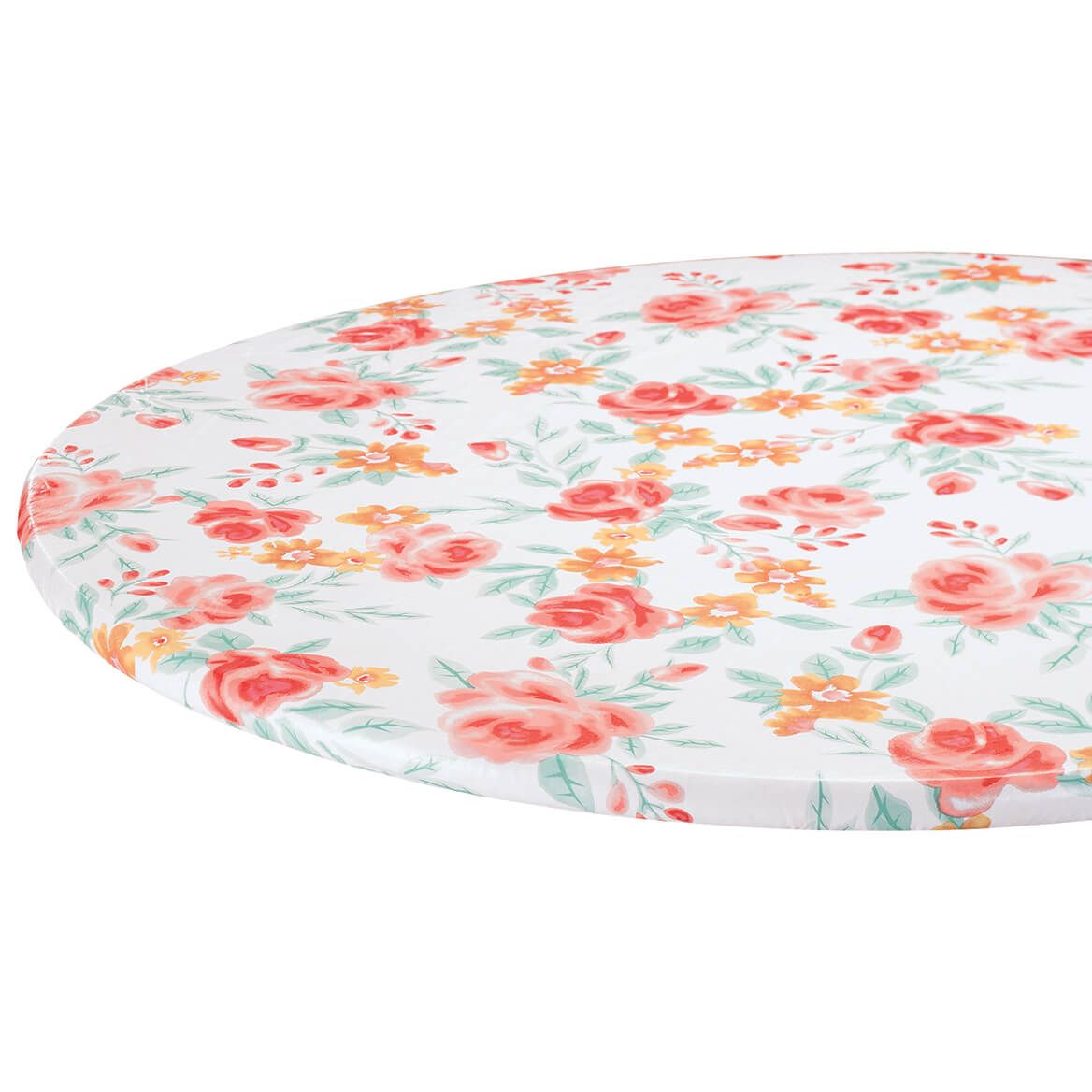 Watercolor Vinyl Elasticized Table Cover by HomeStyle Kitchen™ + '-' + 366971