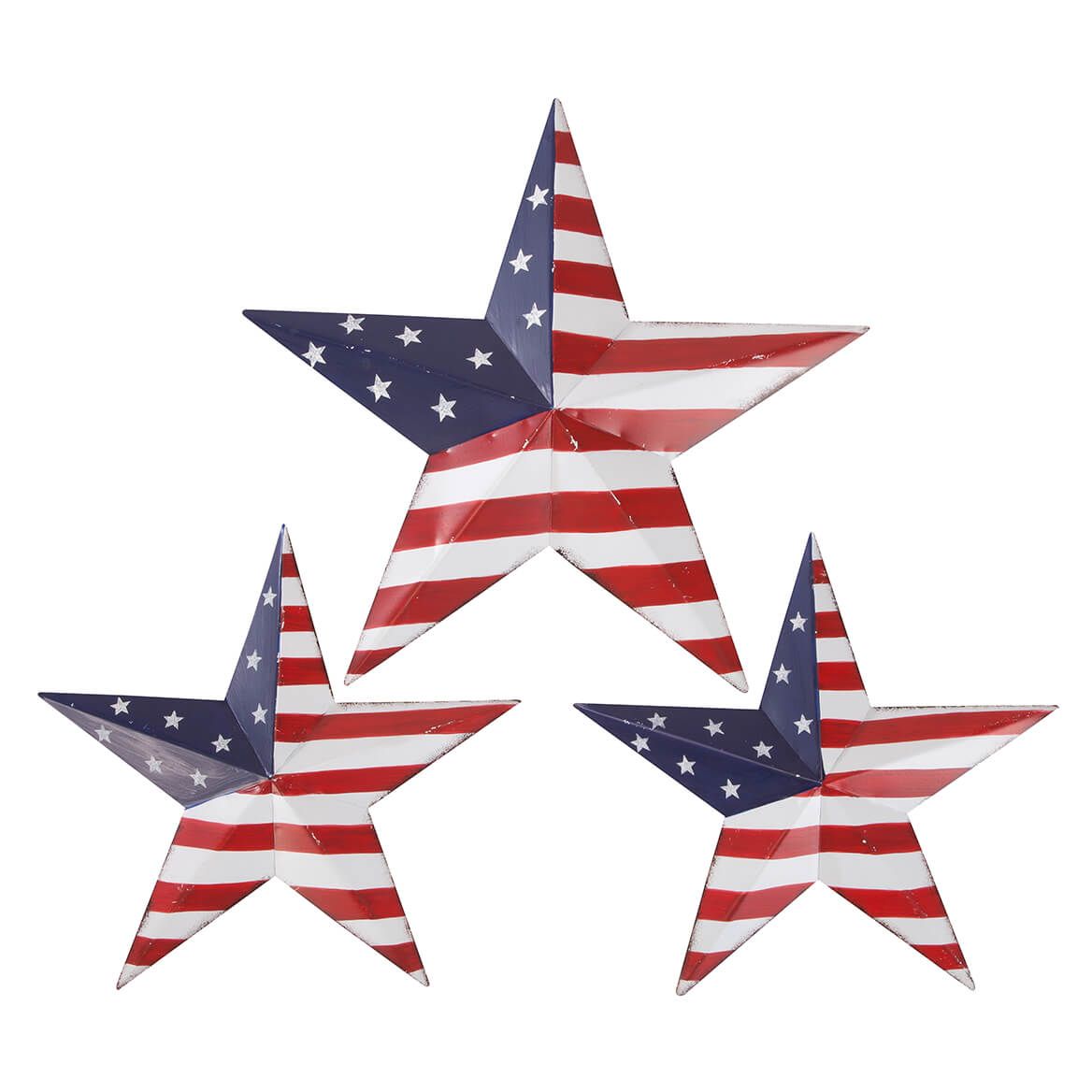 American Flag Barn Stars, Set of 3 by Fox River™ Creations + '-' + 367356