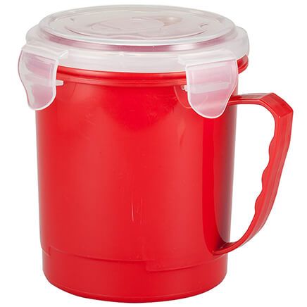 22-oz. Microwave Soup Mug with Vented Lid by Chef's Pride™-367541