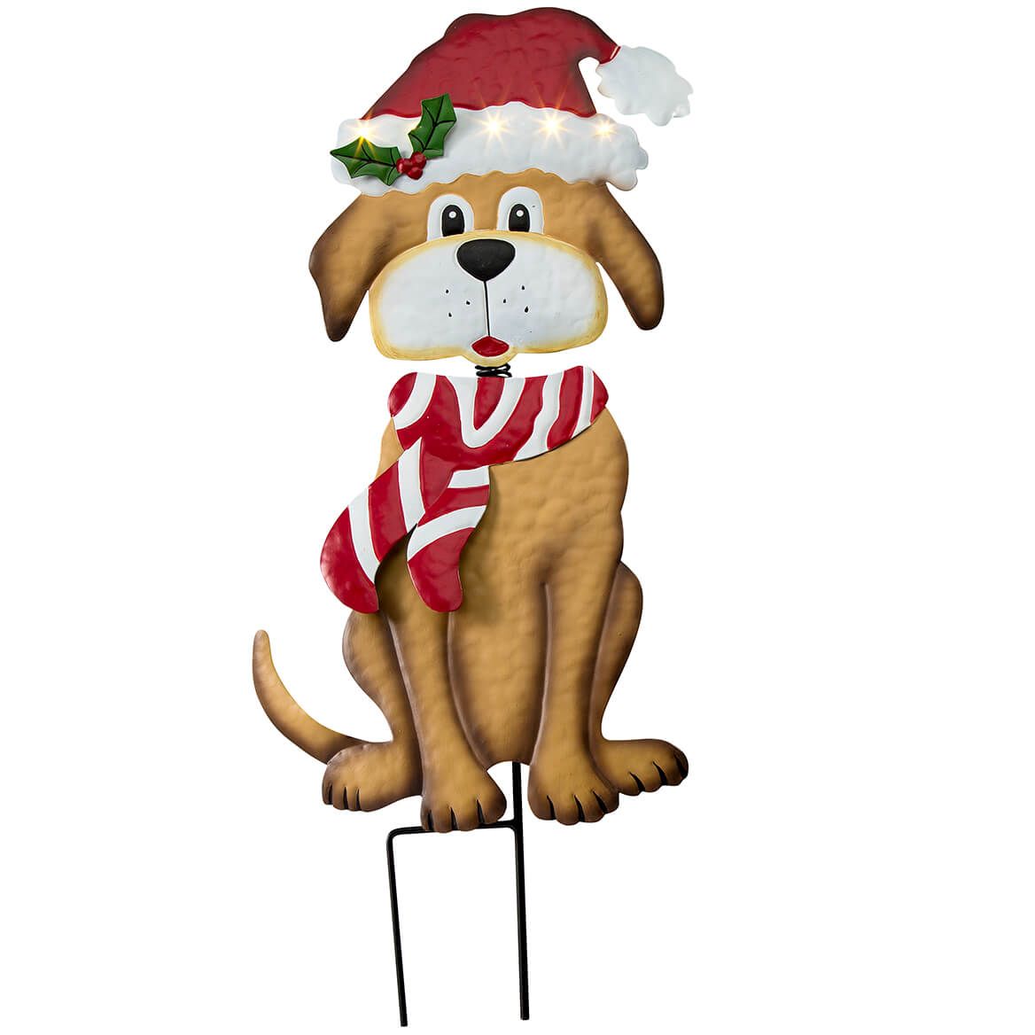 Solar Christmas Dog Stake by Fox River™ Creations + '-' + 368062