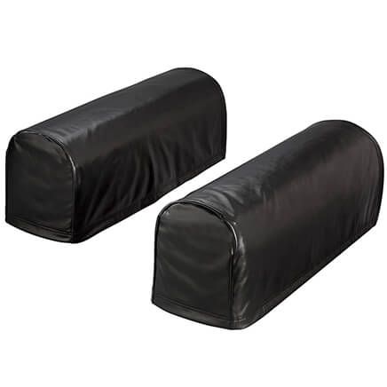 Faux Leather Arm Rest Covers, Set of 2-368113