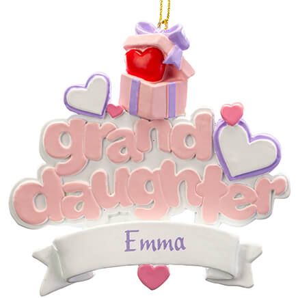 Personalized Granddaughter Ornament-368191