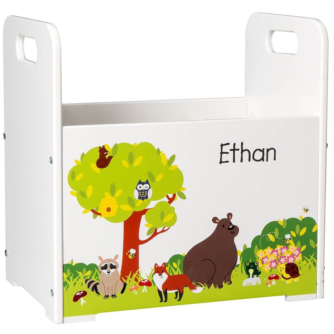 Personalized Woodland Animals Book Caddy + '-' + 368440