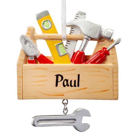 Personalized Tool Box Ornament-368519