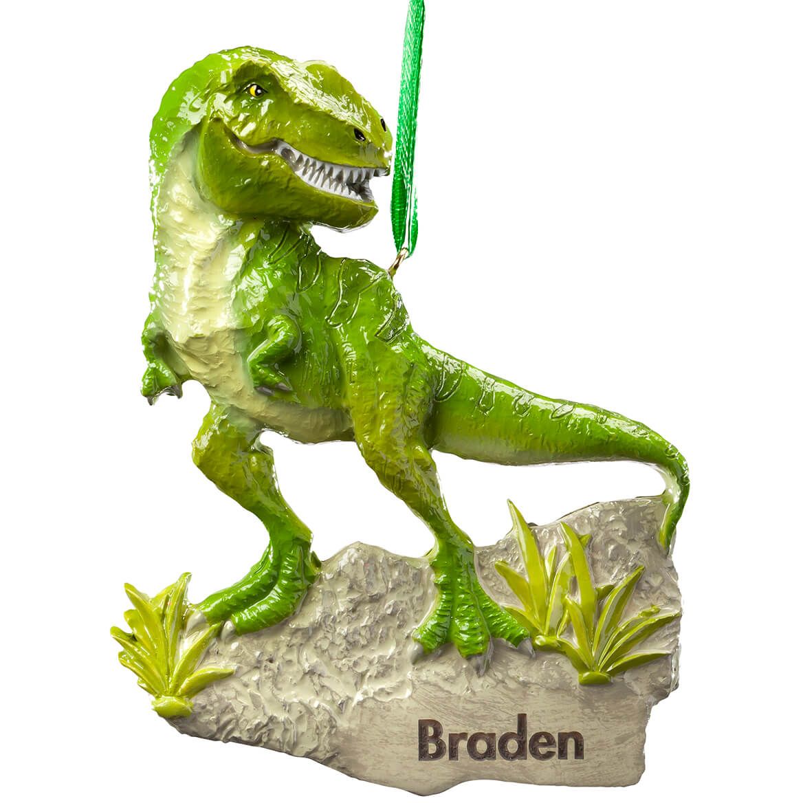 Personalized T-Rex Ornament + '-' + 368536