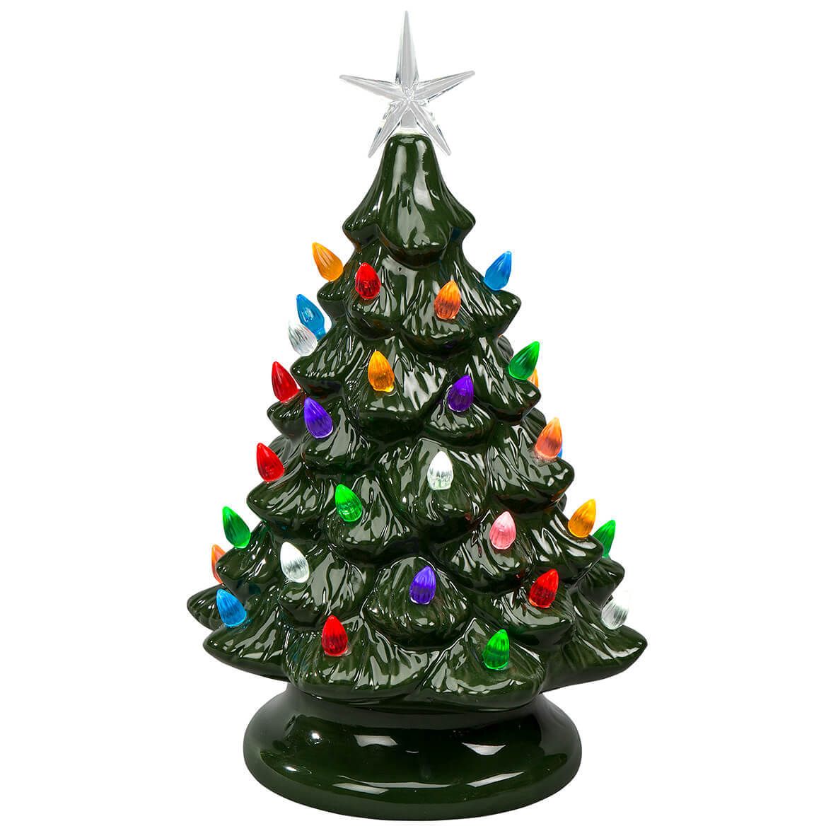 Battery-Operated Vintage-Style Ceramic Tree + '-' + 368597