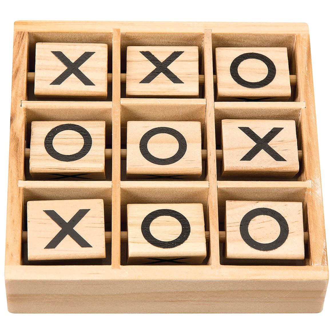 Wooden Tic Tac Toe Game + '-' + 368741