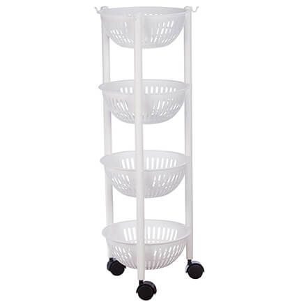 Rolling 4 Tier Kitchen Organizer by Chef's Pride™-368826