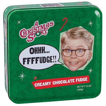 A Christmas Story Fudge Tin, Creamy Chocolate, 12 oz.-368944