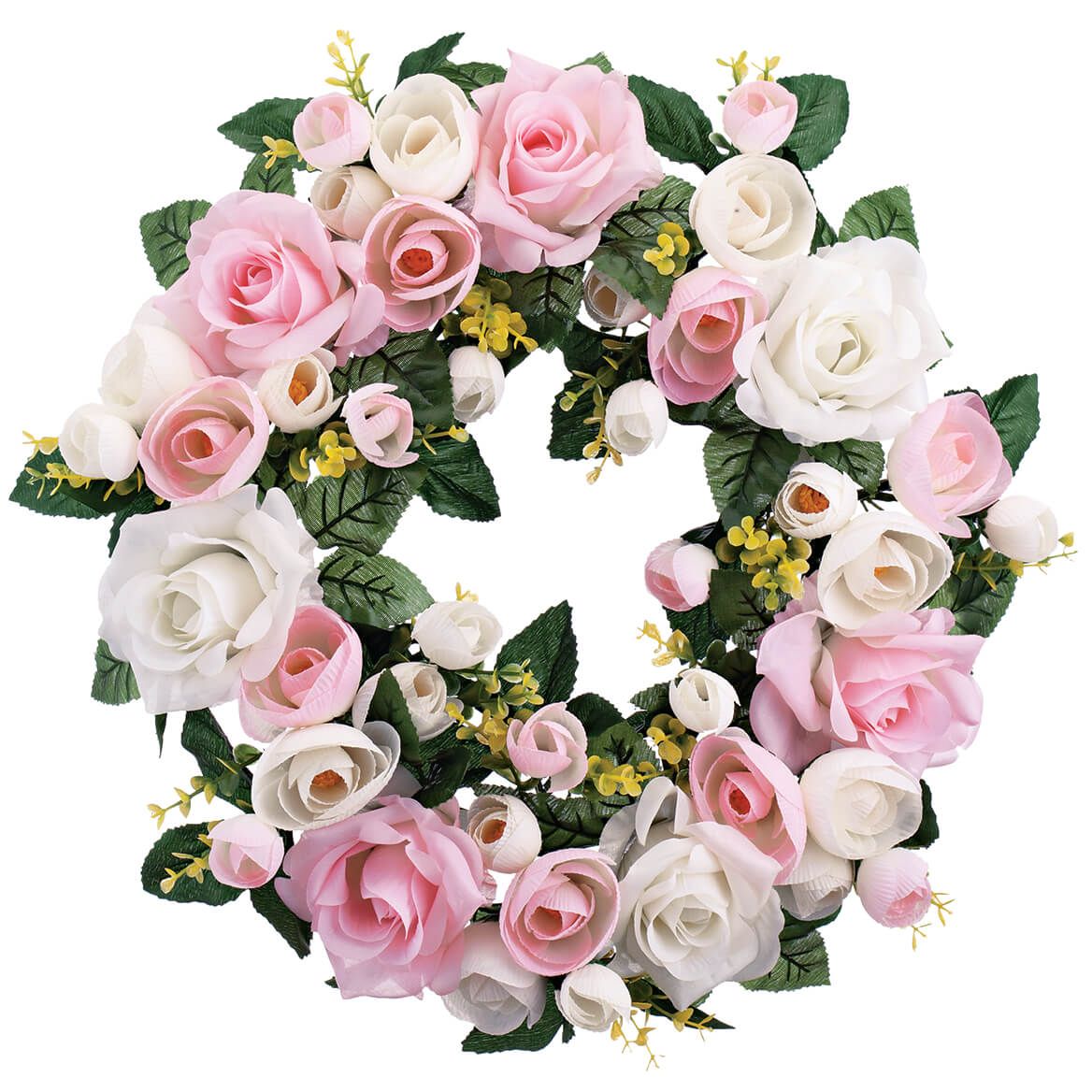 Vintage Rose Wreath by OakRidge™ + '-' + 369050