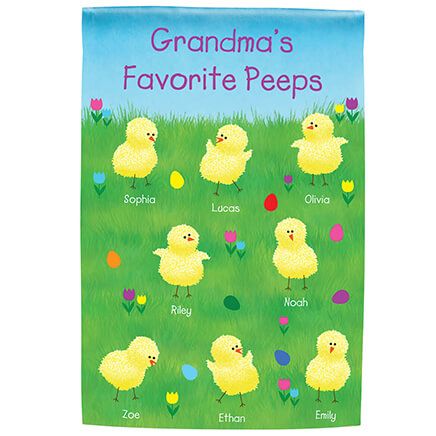 Personalized Easter Garden Flag-369066