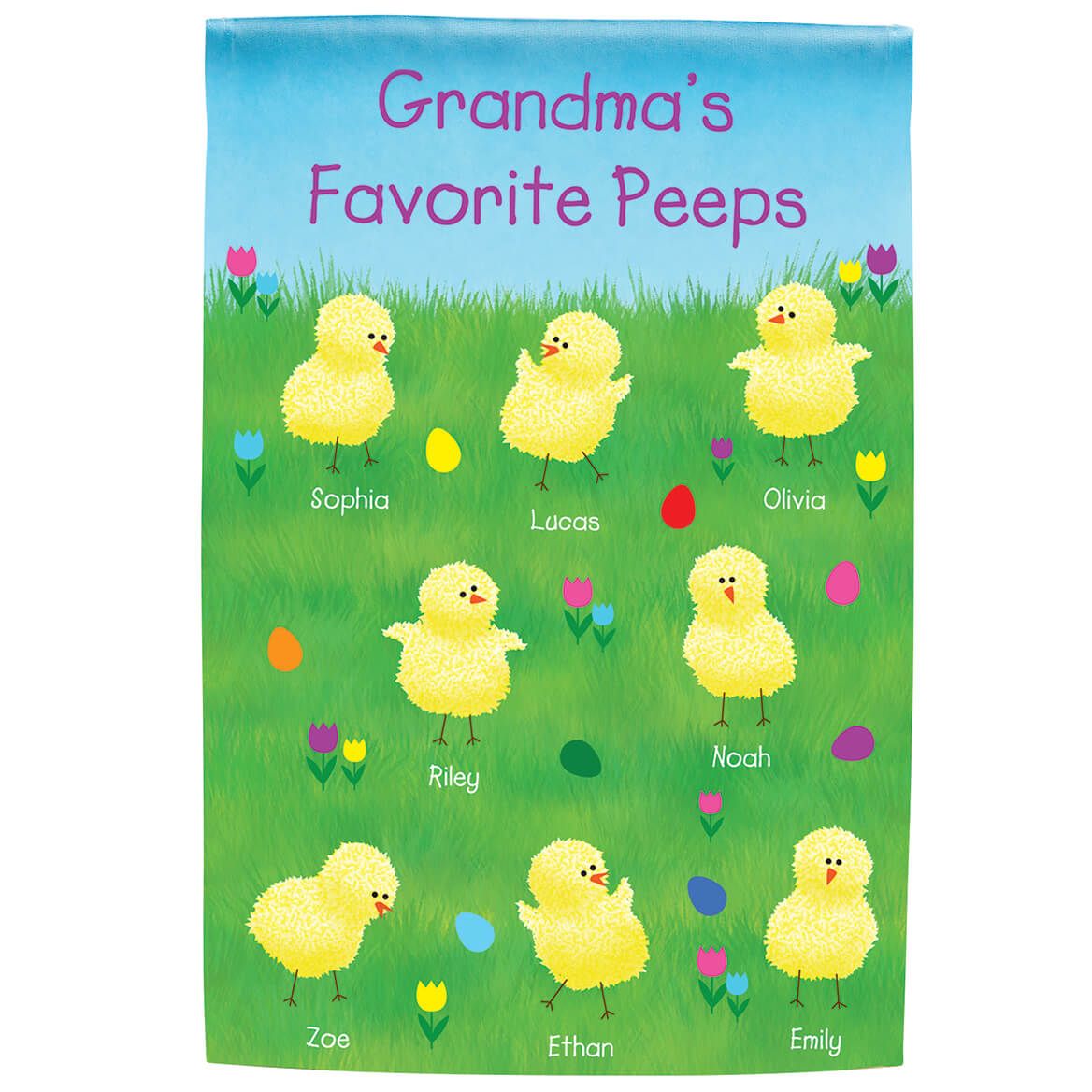 Personalized Easter Garden Flag + '-' + 369066