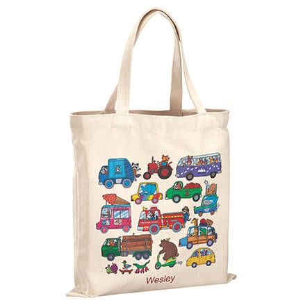 Personalized Animals and Automobiles Children's Tote-369270