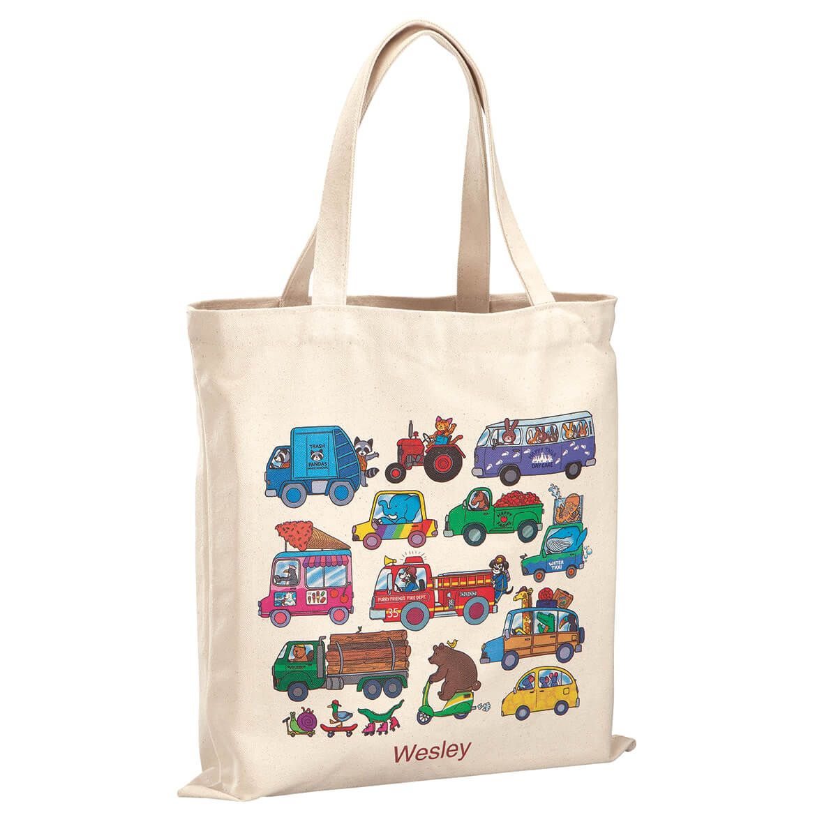 Personalized Animals and Automobiles Children's Tote + '-' + 369270