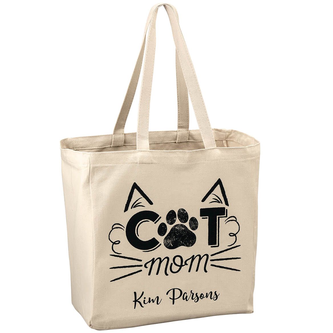 Personalized Cat Mom Tote + '-' + 369349