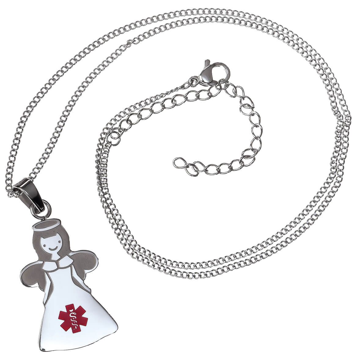 Personalized Angel Medical ID Necklace + '-' + 369370
