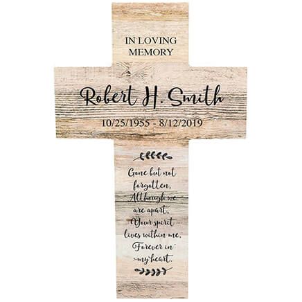 Personalized Rustic Style Cross, In Loving Memory-369434