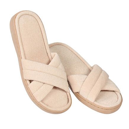 Crossband Comfort Slides, Women's-370012