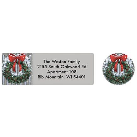 Personalized Blessings of Christmas Labels and Seals 20-370160