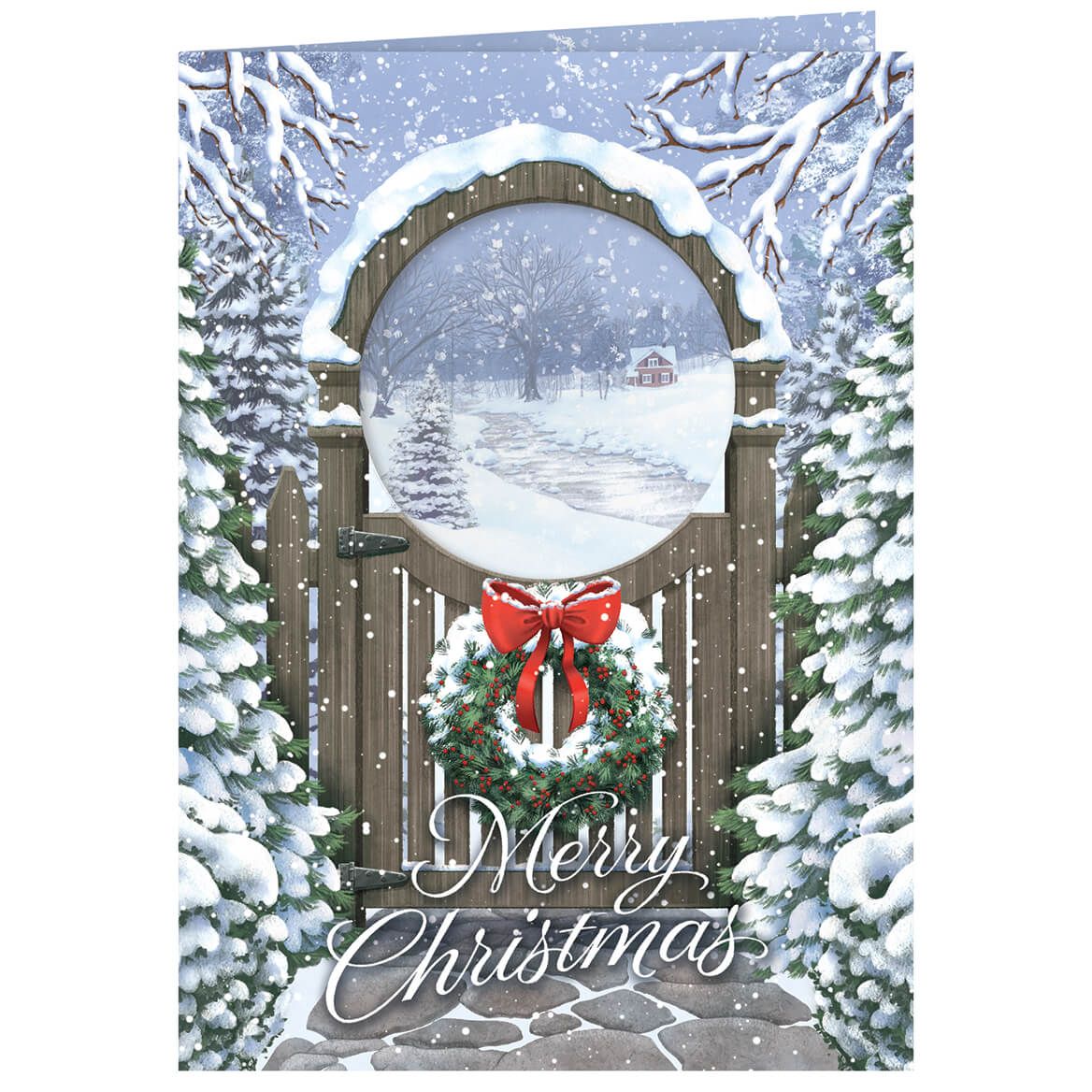Personalized Blessings of Christmas Cards set of 20 + '-' + 370182