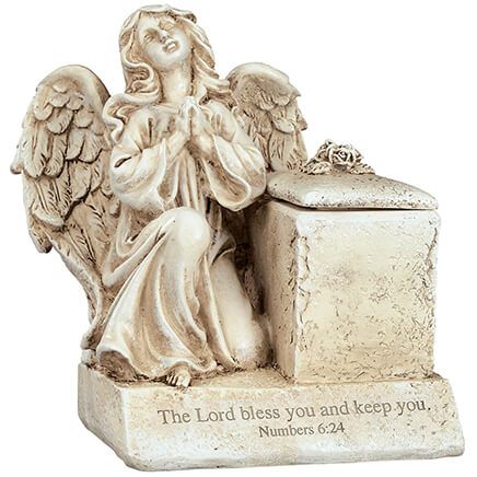 Personalized Resin Angel Prayer Box by Fox River™ Creations-370349