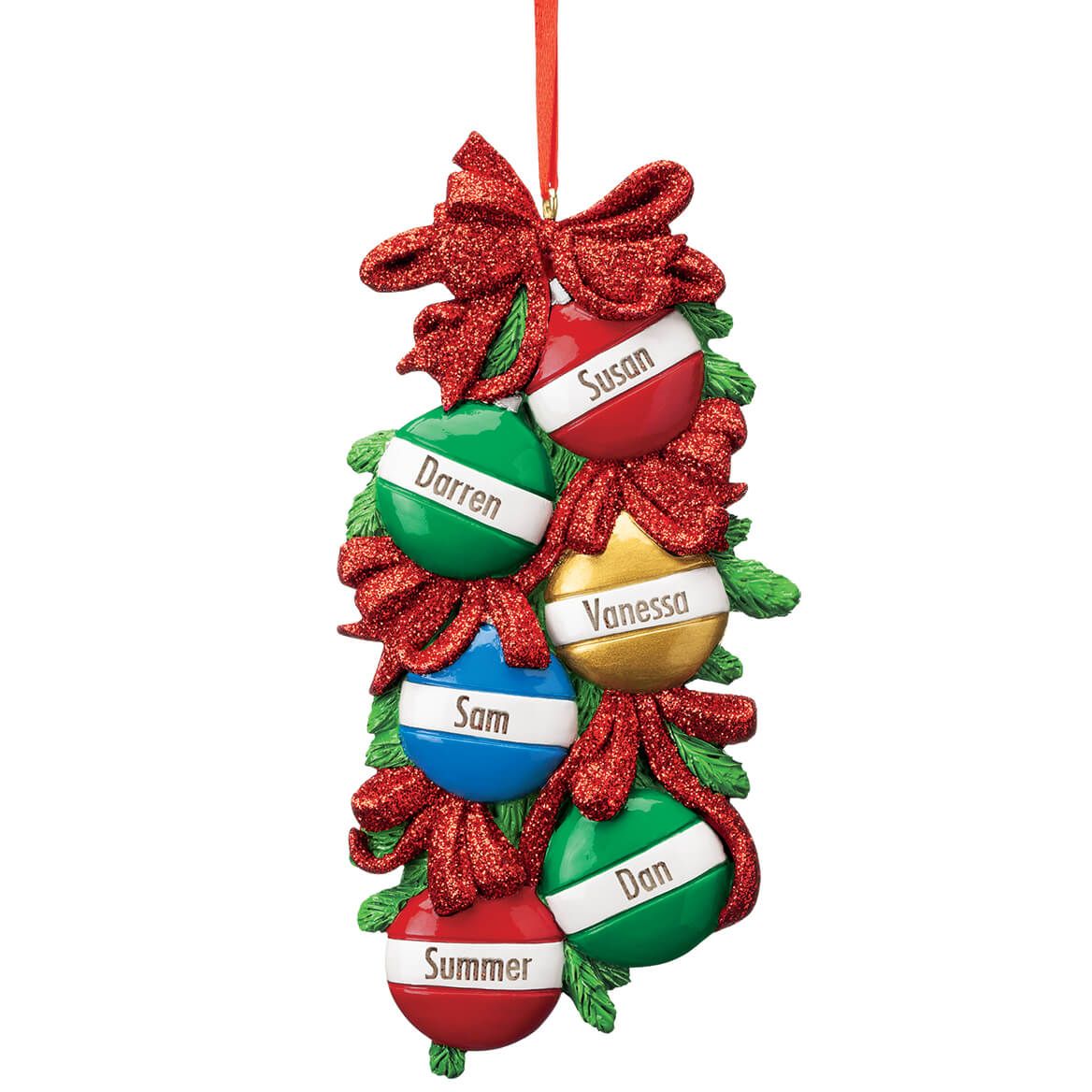 Personalized Ornament Family Ornament + '-' + 370441