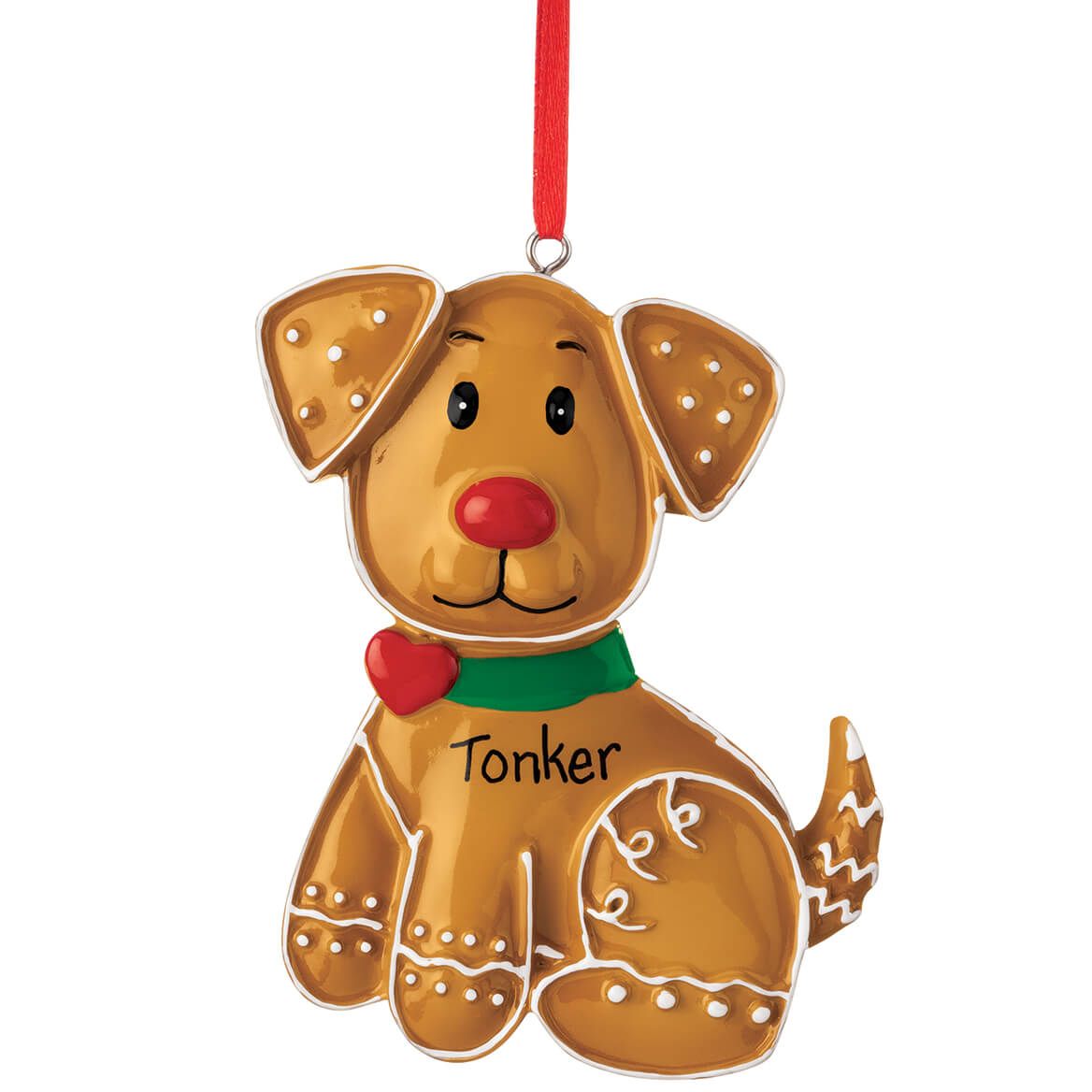 Personalized Pet Gingerbread Ornament + '-' + 370467